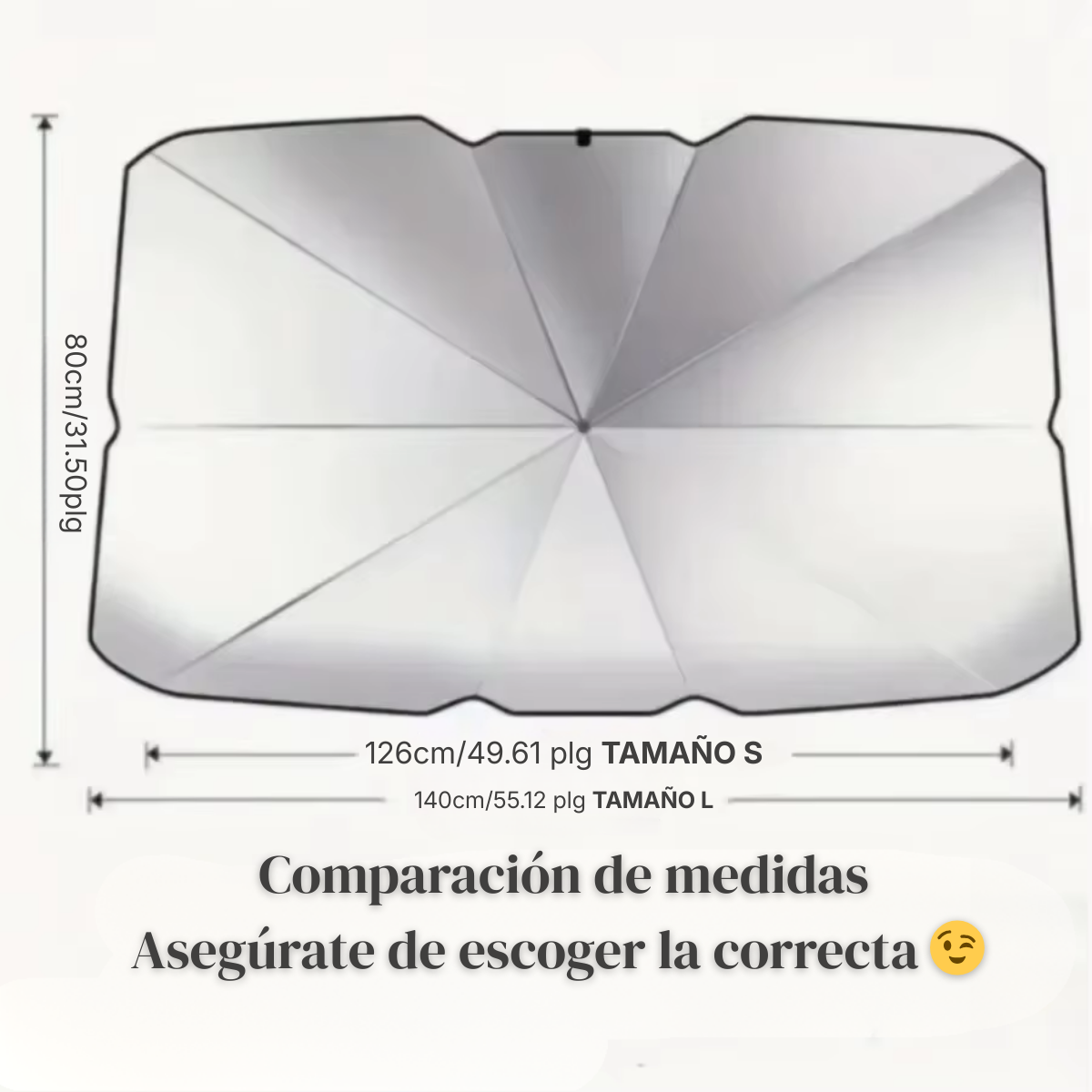 🔥 Protector Solar Plegable para Auto