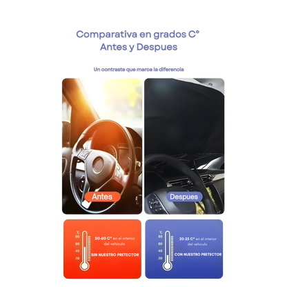 🔥 Protector Solar Plegable para Auto